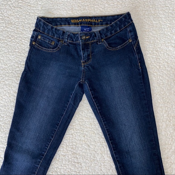 Blue Asphalt Skinny Jeans - Picture 3 of 8